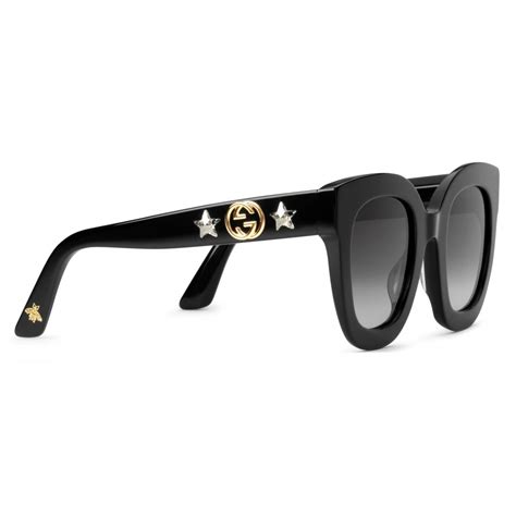 round-frame acetate sunglasses with star gucci replica|Gucci first copy sunglasses.